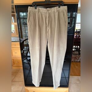 Nautica Men's Beige Corduroy Pants